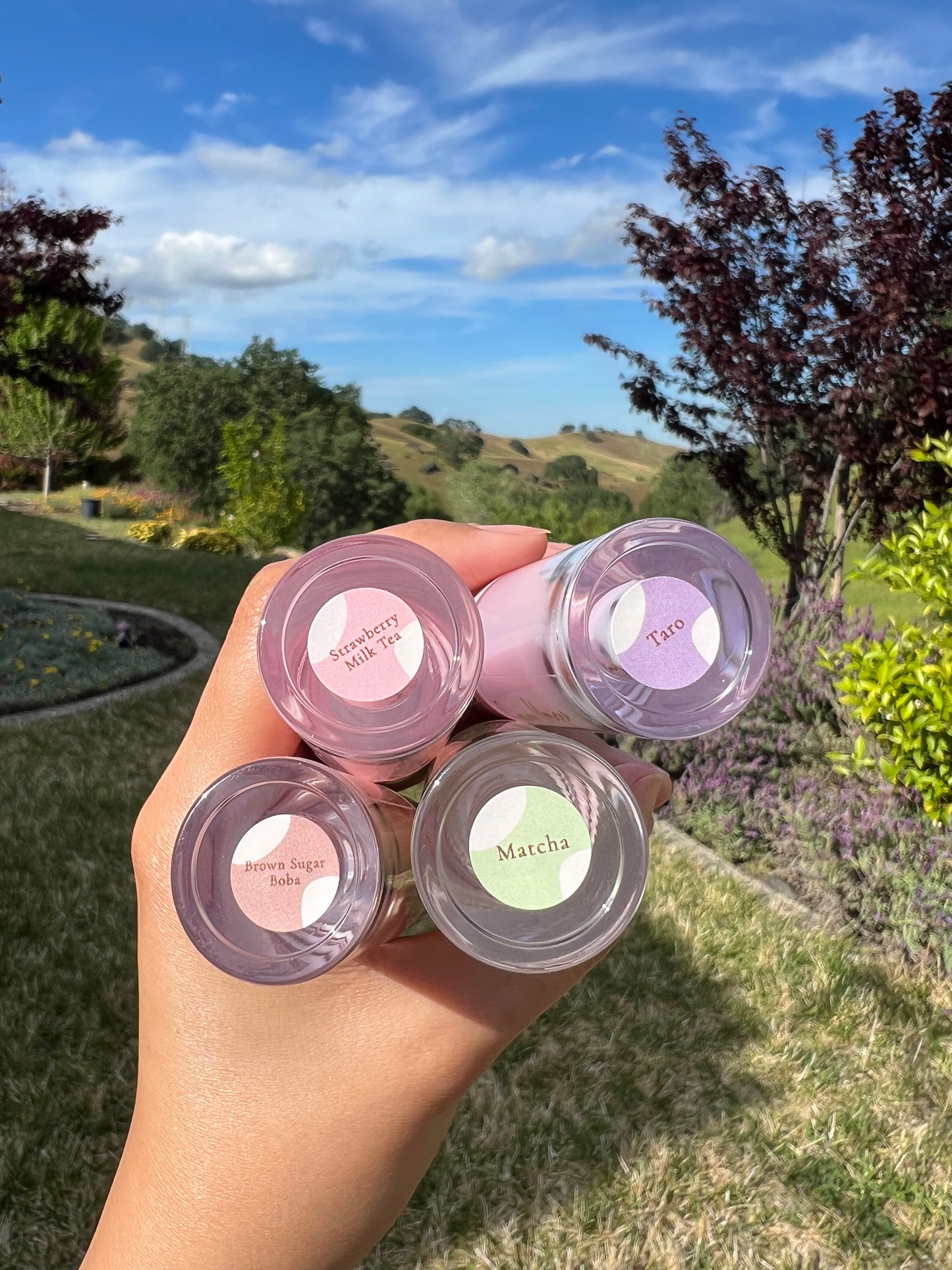 Taro boba gloss